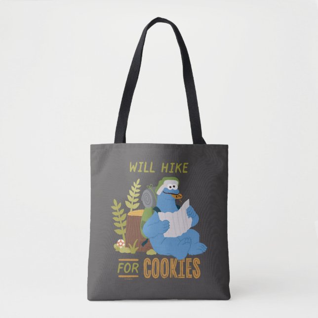 Bolsa Tote Monstro de cookies | Ilusão Para Cookies (Frente)