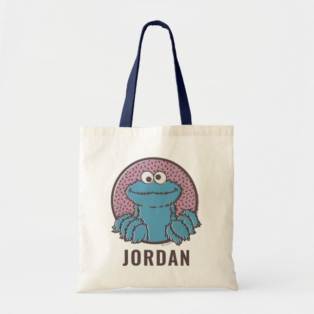 Bolsa Tote Monstro de cookies | Om Nom (Frente)