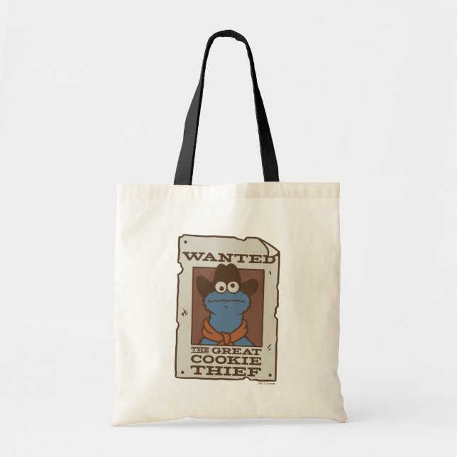 Bolsa Tote Monstro de cookies | POSTER (Frente)