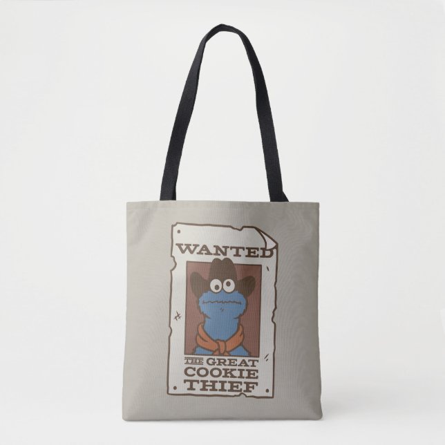 Bolsa Tote Monstro de cookies | Poster (Frente)