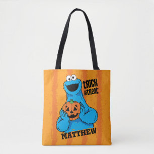 Bolsa Tote Monstro De Cookies - Truque Ou Tratar   Adicione s