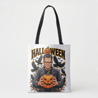 Bolsa Tote Monstro de Frankenstein do Halloween