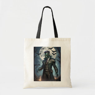 Bolsa Tote Monstro de Frankenstein Steampunk do Dia das Bruxa