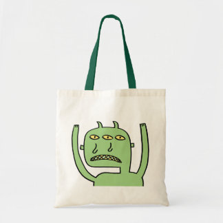 Bolsa Tote Monstro de três olhos