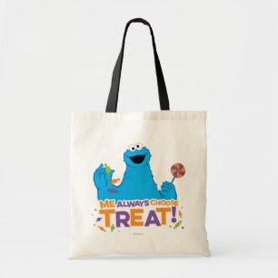 Bolsa Tote Monstro do Biscoito - Eu Escolhe Sempre o Tratamen