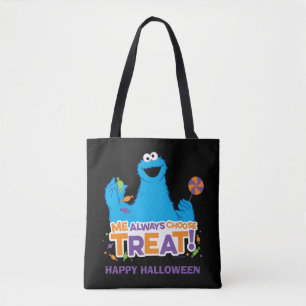 Bolsa Tote Monstro do Biscoito - Eu Escolhe Sempre o Tratamen