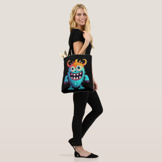 Bolsa Tote Monstro do Cartoon