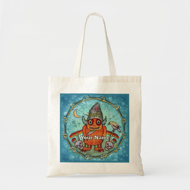 Bolsa Tote Monstro do Mago Sombrio (Frente)