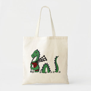 Bolsa Tote Monstro engraçado tocando bagageiras