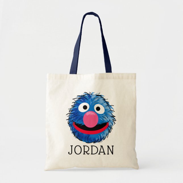 Bolsa Tote Monstro no Fim desta História | Grover (Frente)