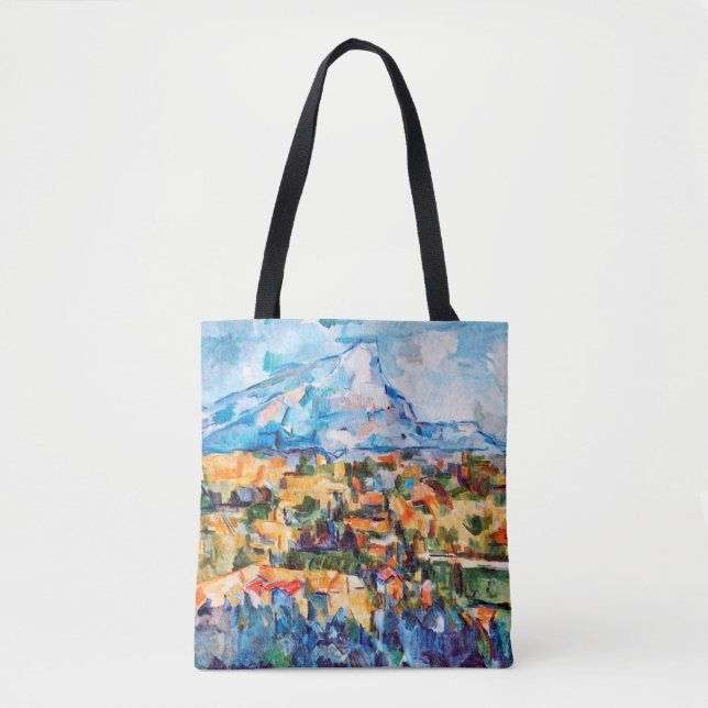 Bolsa Tote Mont Sainte-Victoire, Paul Cezanne (Frente)
