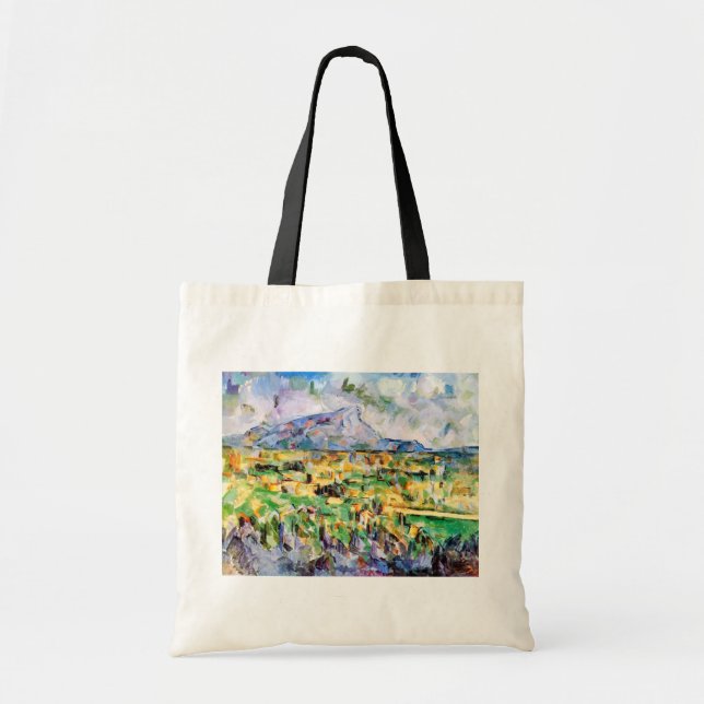 Bolsa Tote Mont Sainte-Victoire, Paul Cezanne (Frente)