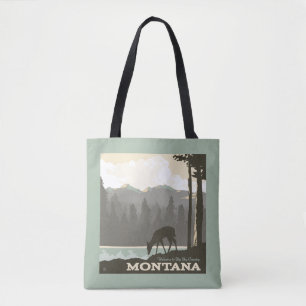 Bolsa Tote Montana Bem-vindo ao Big Sky Country
