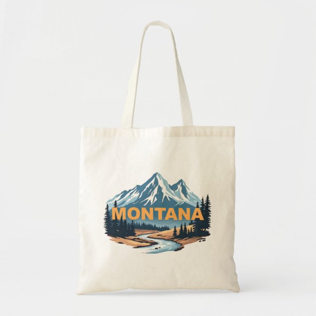 Bolsa Tote Montana Estados Unidos da América (Frente)