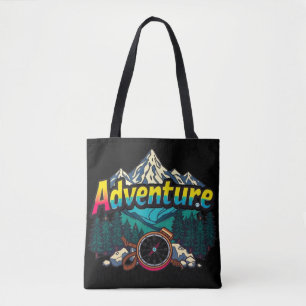 Bolsa Tote Montanha de Aventura – Design de Natureza de Camin