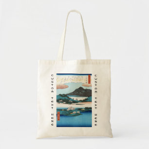 Bolsa Tote Montanha japonesa do waterscape do ukiyo-e legal