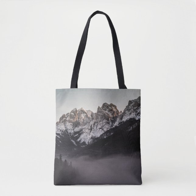 BOLSA TOTE MONTANHA ROCKY SOB KY CINZA (Frente)