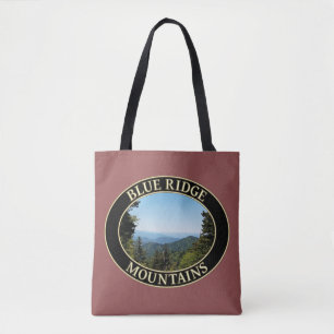 Bolsa Tote Montanhas Blue Ridge, da Carolina do Norte