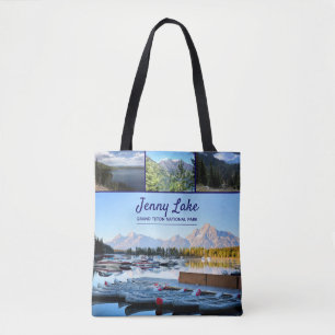 Bolsa Tote Montanhas grandes do lago Teton jenny