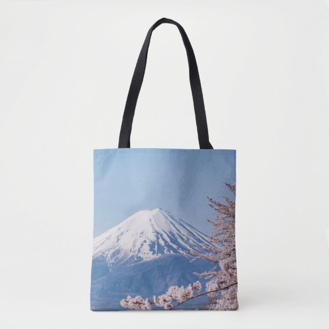 Bolsa Tote Montanhas | Mt. Fuji Tokyo, Japão (Frente)