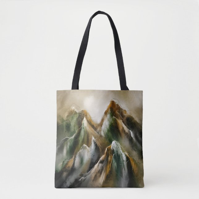 Bolsa Tote Montanhas Pintadas (Frente)