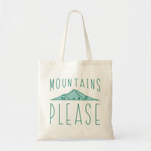 Bolsa Tote Montanhas, por favor