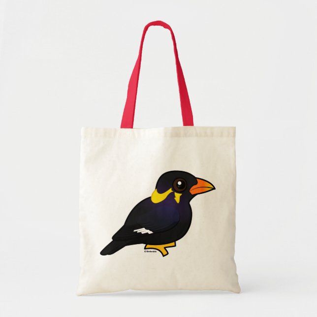 Bolsa Tote Monte comum Myna de Birdorable (Frente)