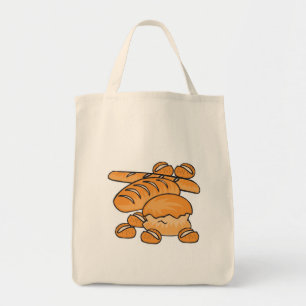 Bolsa Tote monte de pão e rolos