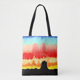 Bolsa Tote Monte do Pôr do Sol    
