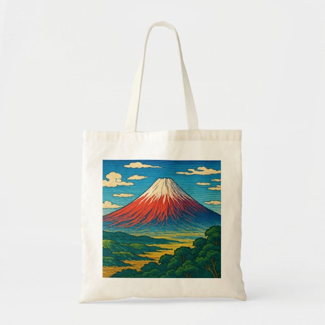 Bolsa Tote Monte Fuji Tote Bag (Frente)