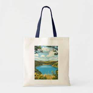 Bolsa Tote Monte Gambier Austrália Viagem Art Vintage