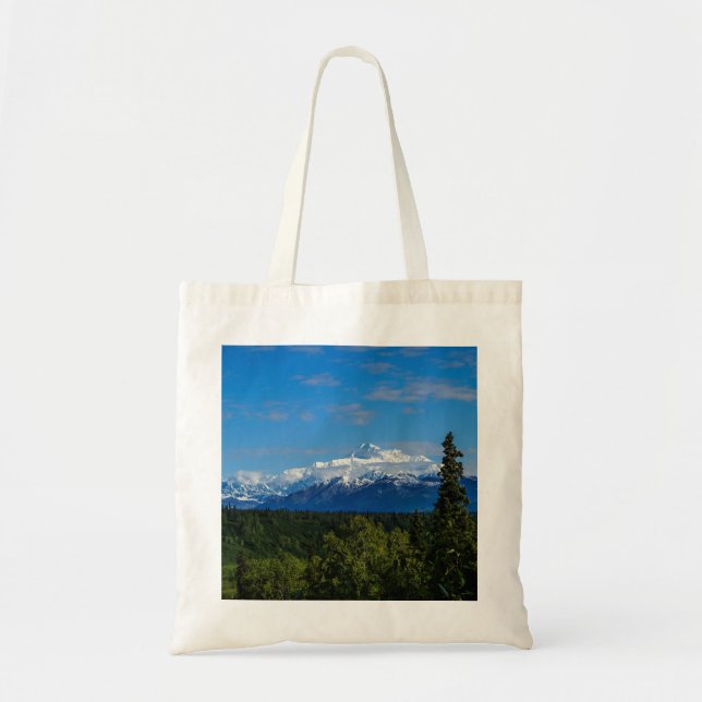 Bolsa Tote Monte McKinley do Alaska (Frente)