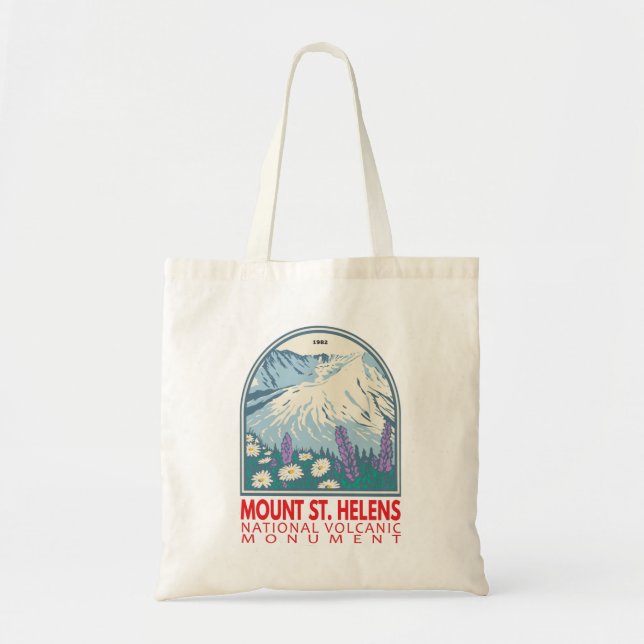Bolsa Tote Monte Ruas Helena Monumento Vulcânico Nacional Ret (Frente)