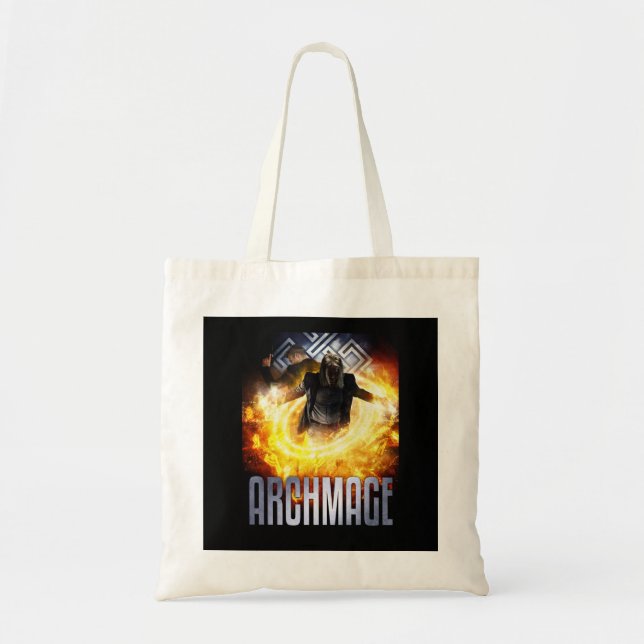 Bolsa Tote Monty & Strong - ARCHMAGE "A realidade é superesti (Frente)