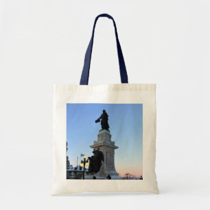 Bolsa Tote Monumento a Samuel De Champlain, Quebec, Canadá