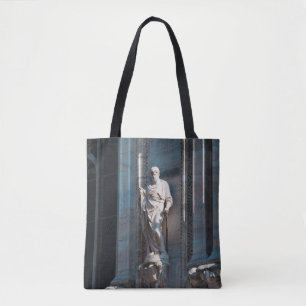 Bolsa Tote Monumento arquitetônico de estátua da Catedral de