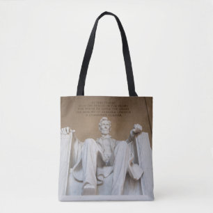 Bolsa Tote Monuments The Lincoln Memorial