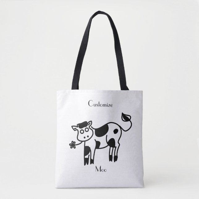 Bolsa Tote Moo Cow Thunder_Cove (Frente)