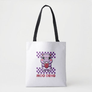 Bolsa Tote Moo Cute Deng Hippo _ Baby Hippo Tank Top_1