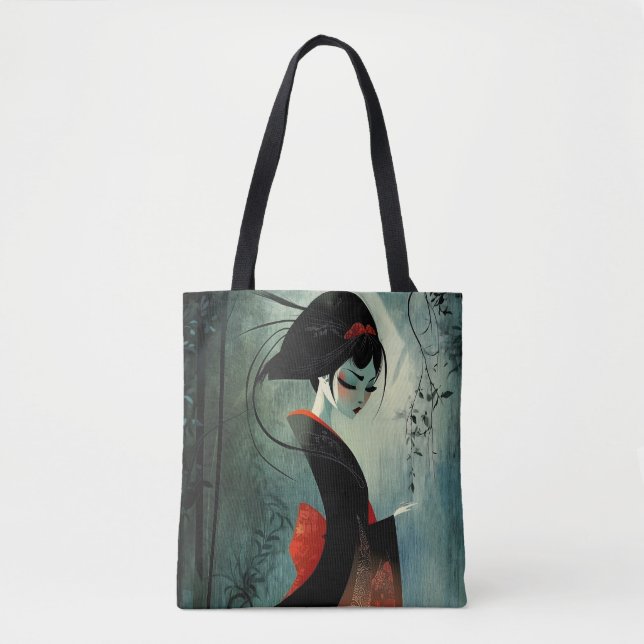 Bolsa Tote Moody Pensight Anime Girl (Frente)