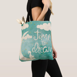 Bolsa Tote Moon Clouds Inspirando Cotação de Sonho