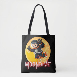 BOLSA TOTE MOONDIVE - ASTRONAUTA ESPACIAL