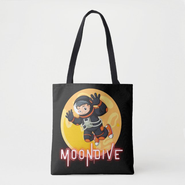 BOLSA TOTE MOONDIVE - ASTRONAUTA ESPACIAL (Frente)