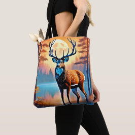Bolsa Tote Moonlit Deer Stance