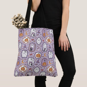 Bolsa Tote Moonlit Mishead Halloween