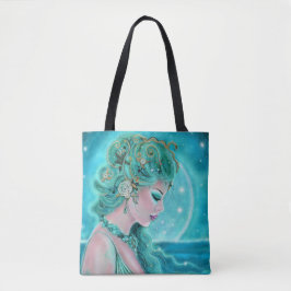 Bolsa Tote Moonlit Sereia Por Renee Lavoie