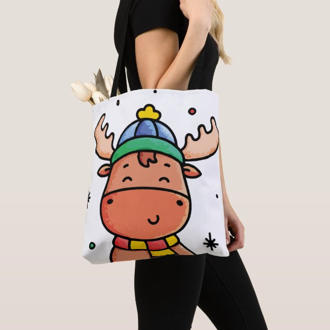 Bolsa Tote Moose (Close Up)