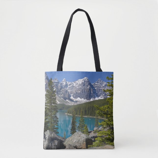 Bolsa Tote Moraine Lake, Canadian Rockies, Alberta, Canadá (Frente)