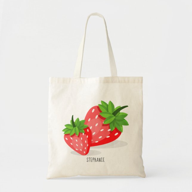 Bolsa Tote Morango (Frente)