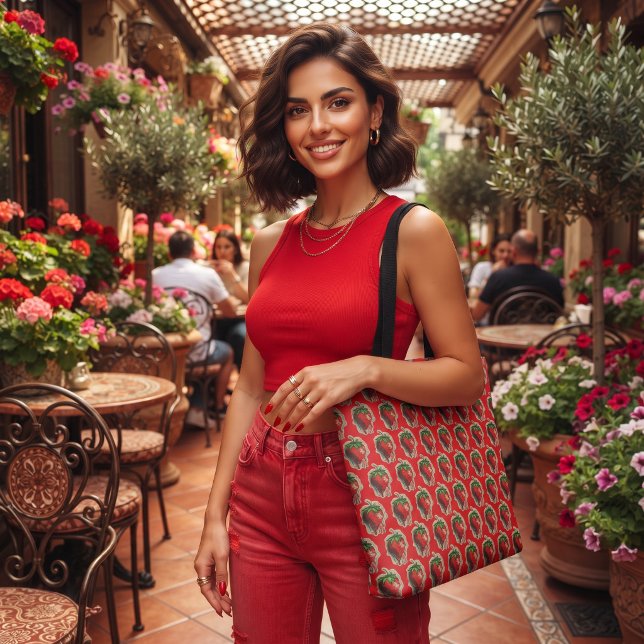 Bolsa Tote Morango (Criador carregado)